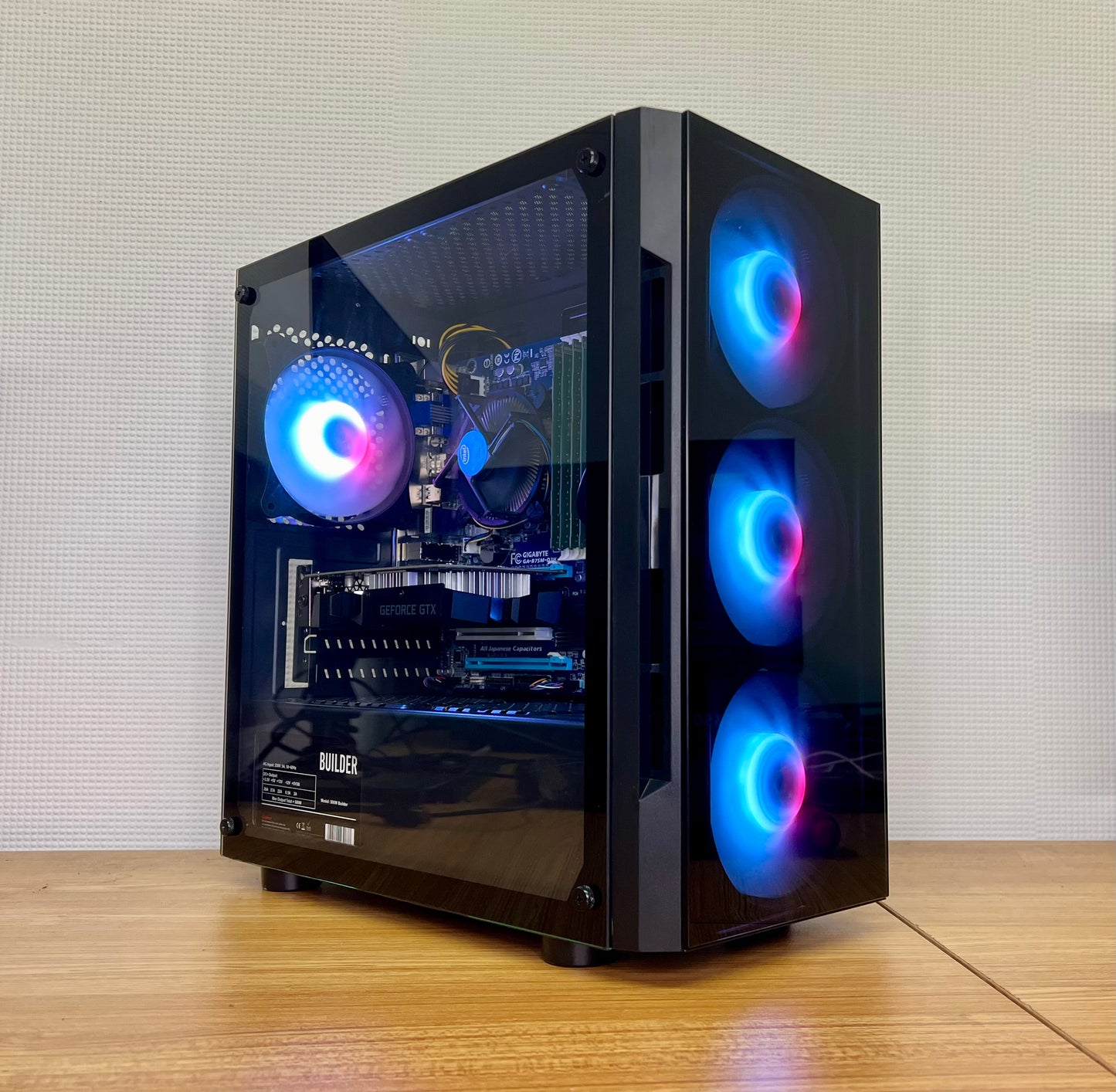 Flash Gaming Pc Intel Quad Core i7 Black