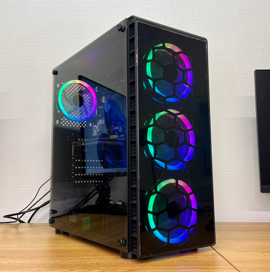 Raider Gaming Pc Intel Quad Core i7 Black