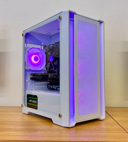 Vento Gaming Pc Intel Quad Core i7 White